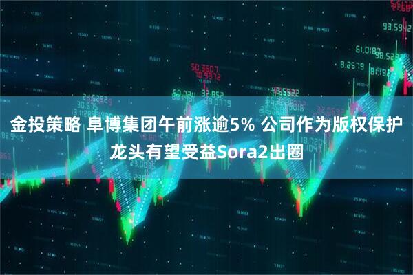 金投策略 阜博集团午前涨逾5% 公司作为版权保护龙头有望受益Sora2出圈