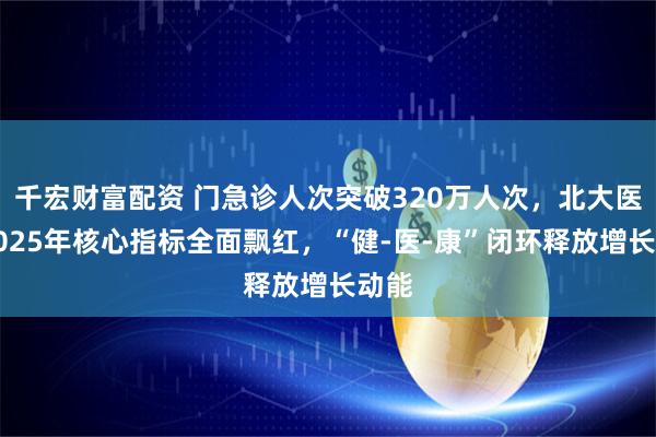 千宏财富配资 门急诊人次突破320万人次，北大医疗2025年核心指标全面飘红，“健-医-康”闭环释放增长动能