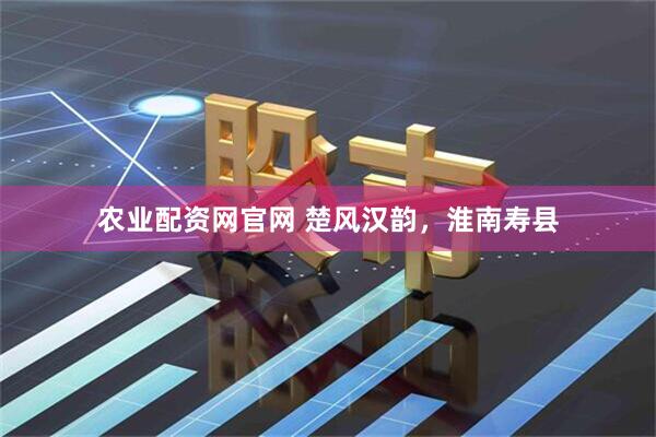 农业配资网官网 楚风汉韵，淮南寿县